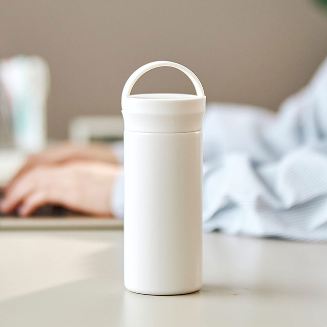 ハンドル付シームレスボトル350ml（SNS-0100150）卓上