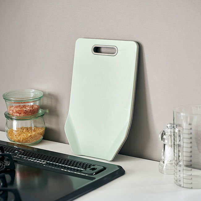 抗菌まな板使い分け3枚セット（SNS-0100153）重ねてコンパクトに収納できる