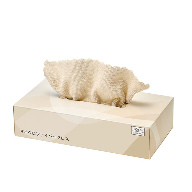 マイクロファイバークロス12枚入り（SNS-0100154）