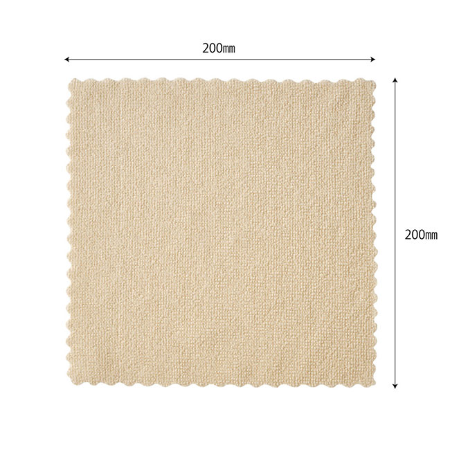 マイクロファイバークロス12枚入り（SNS-0100154）クロスサイズ