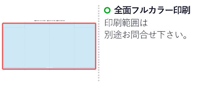 抗菌マスクケース　シングルポケットタイプ(ポケットティッシュ用スリット付)(SNS-SW-P)名入れ画像 　フルカラー印刷