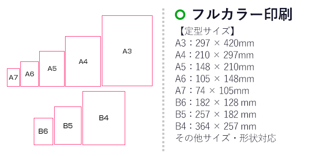 マルチシール印刷（seal-multi）名入れ画像 両面フルカラー印刷