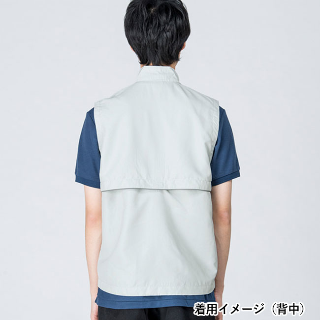 リフレクスポーツベスト（00068-RSV）着用イメージ（背面）