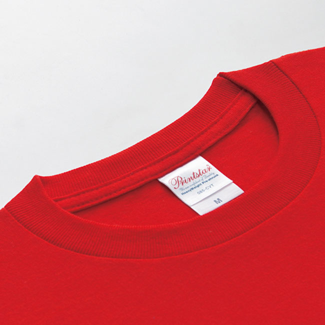 5.6オンス　ヘビーウェイトTシャツ（00085-CVT）襟元