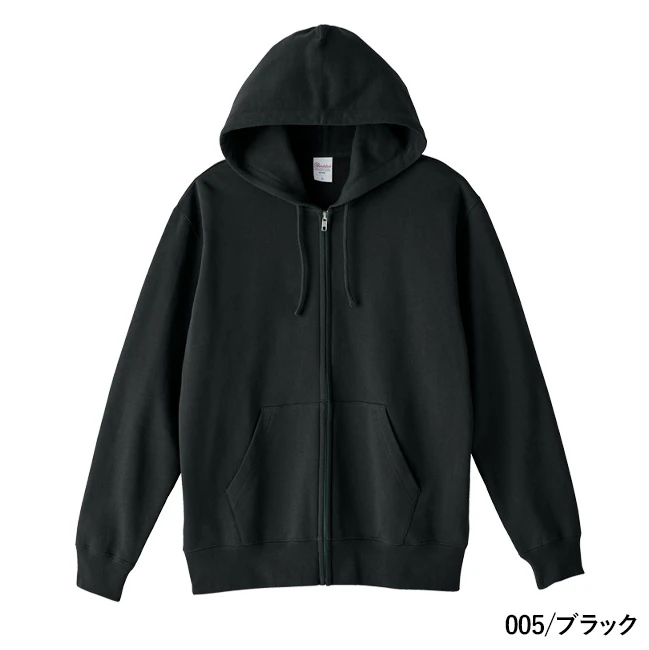 10.0オンス ジップパーカー(00208-NAZ) 本体 002/グレー
