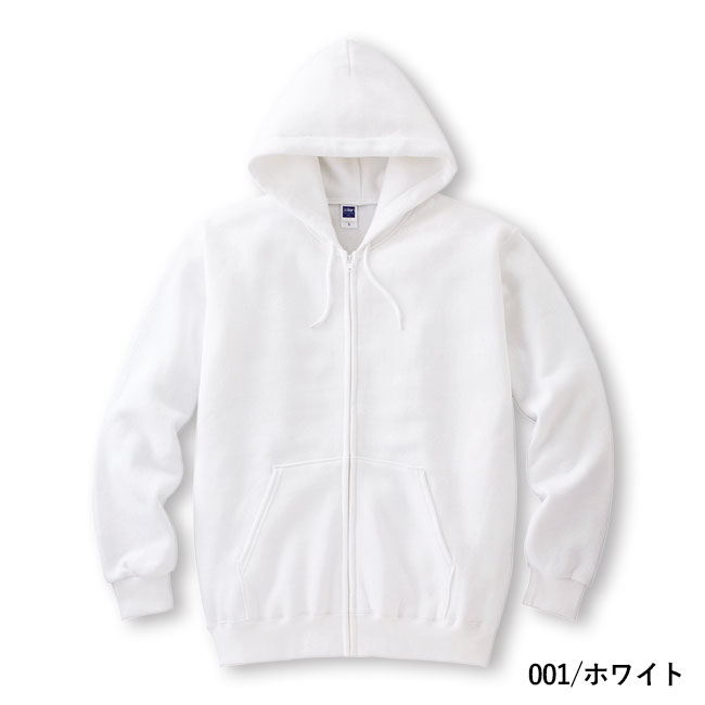 8.4オンス　ジップアップライトパーカー（00217-MLZ）本体　001/ホワイト