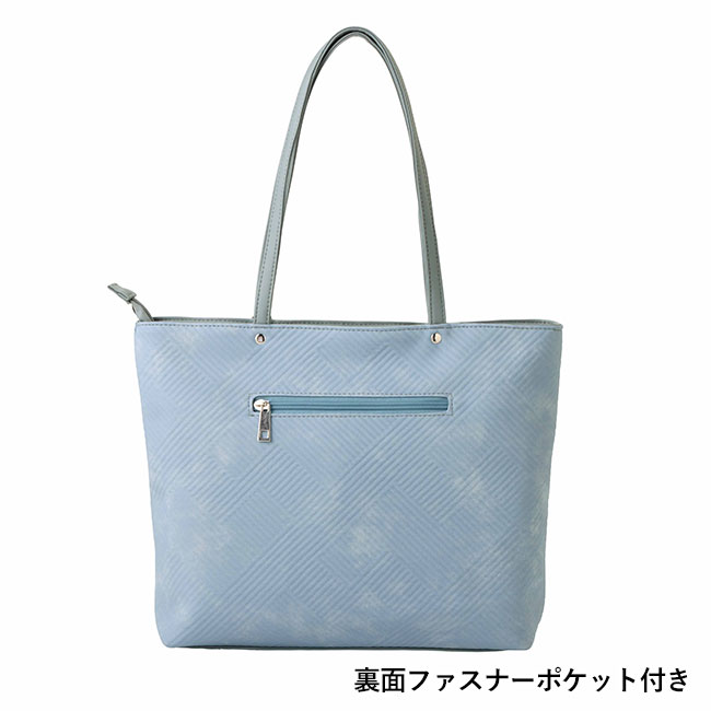 ジョアンナ／トートバッグ（SNS-2700409）裏面ファスナーポケット付き