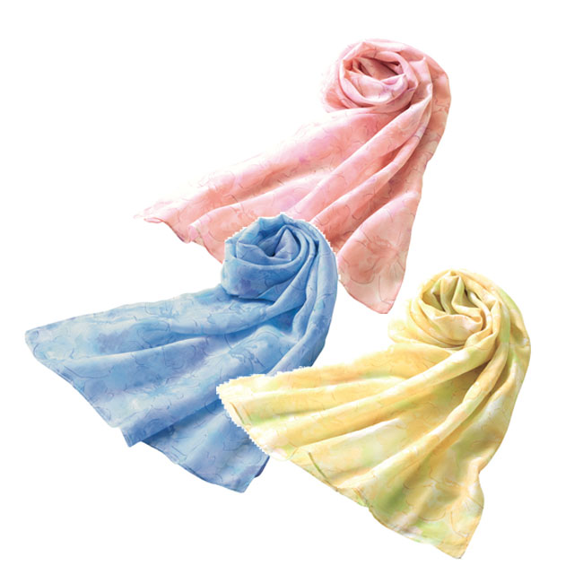 アラフル／UVケア花柄ストール（SNS-2700413）