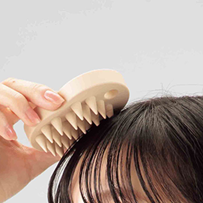 ノッカ／シリコンブラシ（SNS-2700427）使用イメージ