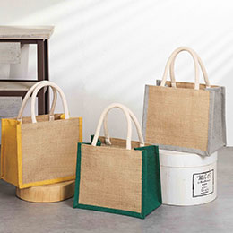 アトリア／カラージュートバッグ