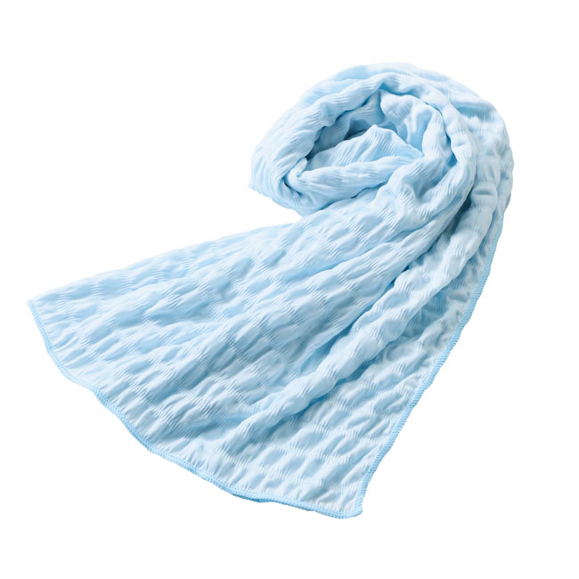 スーリ／接触冷感くしゅくしゅブランケット（SNS-2700436）