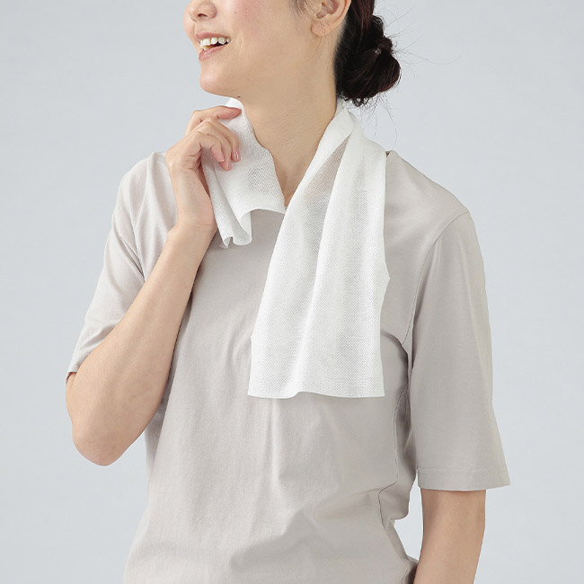 氷冷ひんやりタオル（SNS-2700445）使用イメージ