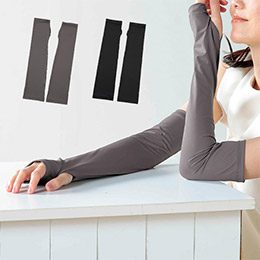 リラブ／接触冷感UVケアグローブ