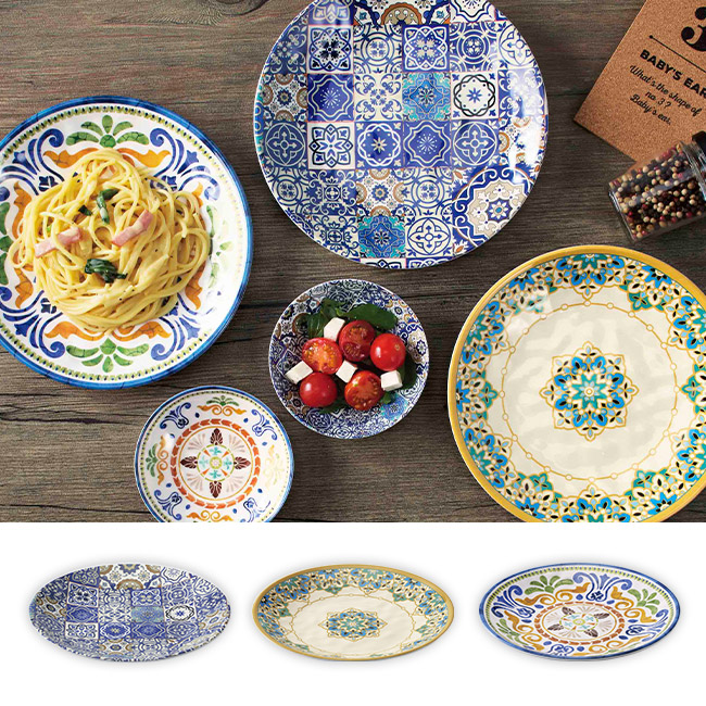 ラステリア／陶器みたいなパスタプレート（SNS-2700475）