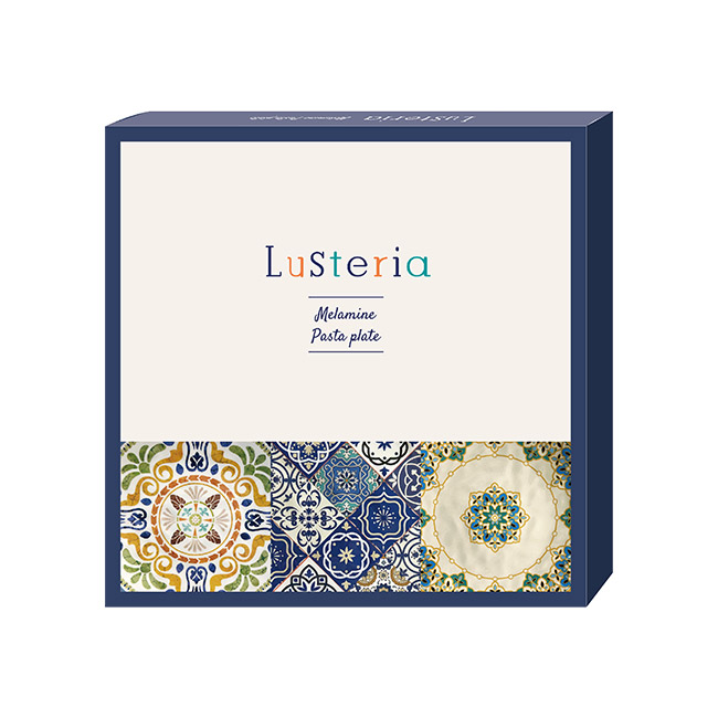 ラステリア／陶器みたいなパスタプレート（SNS-2700475）パッケージ