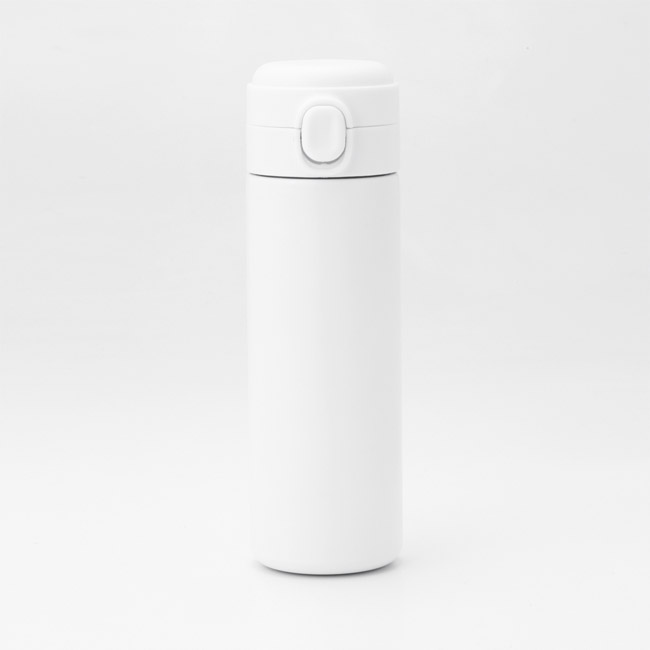 デイモ／ワンタッチ真空ステンレスボトル400ml（SNS-2700522）ホワイト