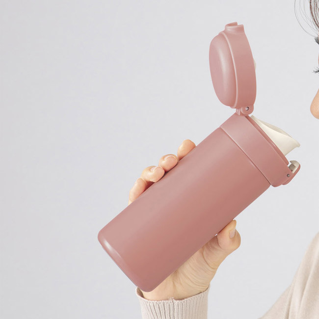 リート／ワンタッチ真空ステンレスボトル300ml（SNS-2700523）｜名入れ