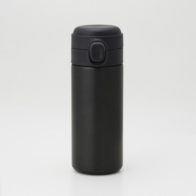 リート／ワンタッチ真空ステンレスボトル300ml（SNS-2700523）ブラック本体