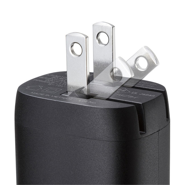 USB PD対応AC充電器（PD30W）（ACA-PD99BK）プラグ