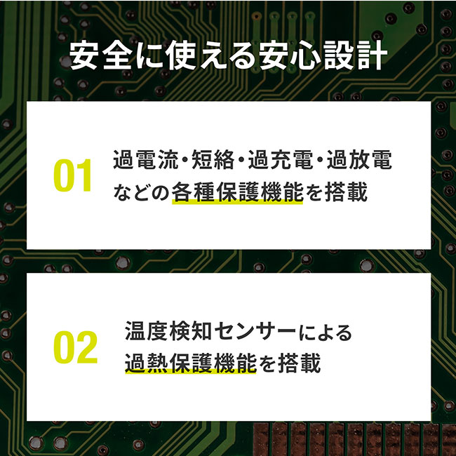 USB PD対応モバイルバッテリー（25000mAh・PD100W）（BTL-RDC31）安全に使える安心設計