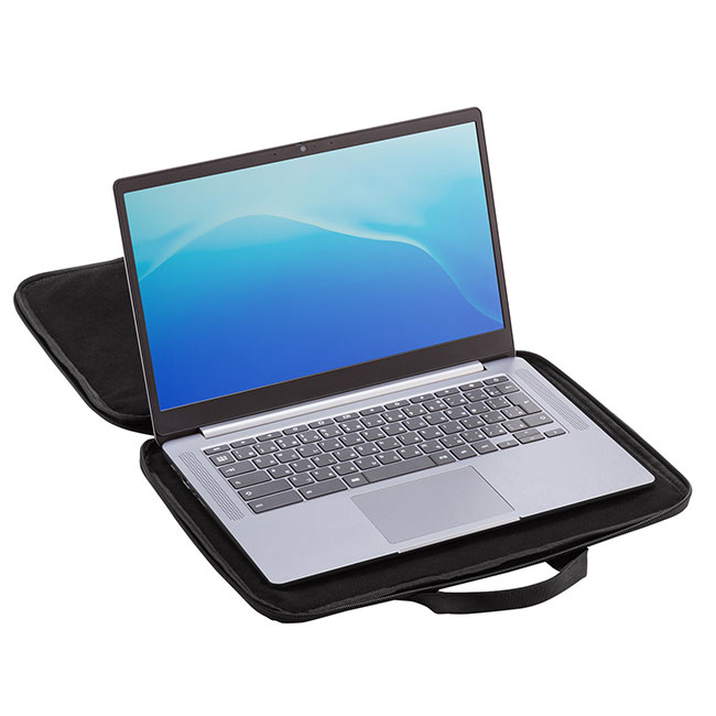 取っ手付きPCインナーケース（14インチワイド）（IN-GH14BK）使用イメージ