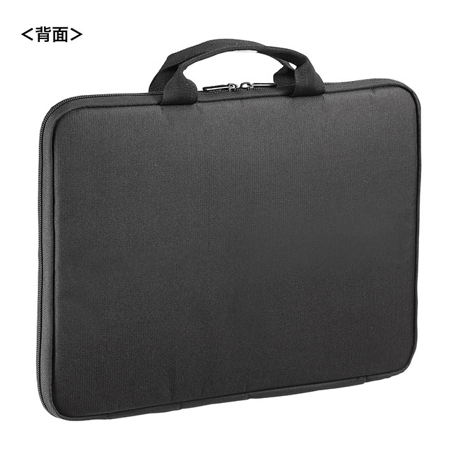 取っ手付きPCインナーケース（14インチワイド）（IN-GH14BK）背面