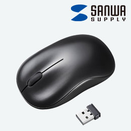 ワイヤレスブルーLEDマウス