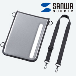 ショルダーベルト付き11型タブレットPCケース（耐衝撃・防塵・防滴タイプ）