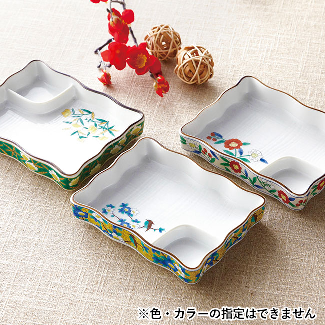 花鳥風月 仕切り角皿 1P（sd187118）商品イメージ