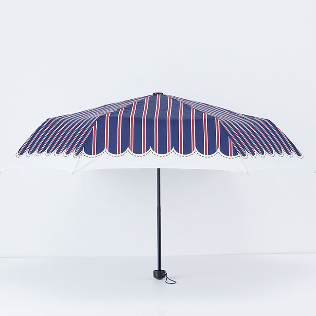 マニッシュストライプ・折りたたみ傘（sd191046）全体イメージ