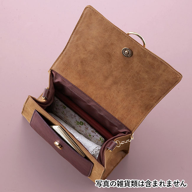 エラーブル・リング＆チェーン2WAYハンドバッグ(sd195001)写真の雑貨類は含まれません