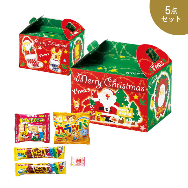 クリスマスお菓子ボックス（5個入り）（sd197056）