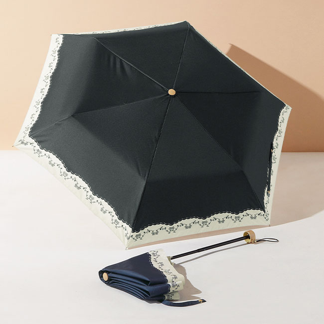 アイビーフラワー・晴雨兼用折りたたみ傘(sd201040)商品イメージ