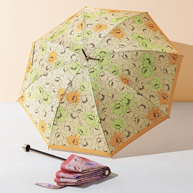ニュアンスフラワー・晴雨兼用折りたたみ傘(sd201050)商品イメージ