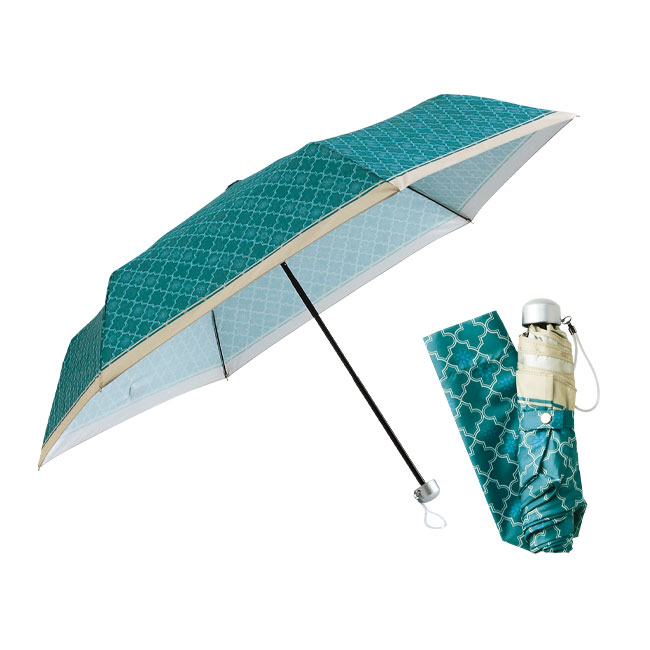 モロッカン・晴雨兼用折りたたみ傘(sd201052)ベージュ