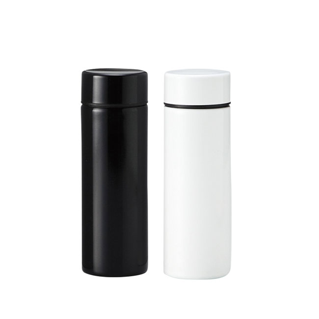 セルトナ・スリム真空ステンレスボトル(sd201401-6)ブラック,ホワイト