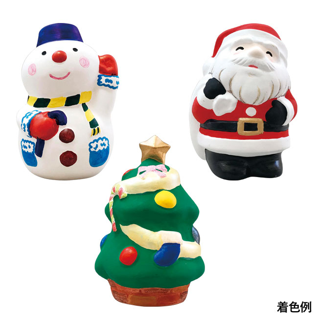 クリスマスおえかき貯金箱（sd207371-3）着色例