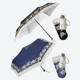 ブランローズ・晴雨兼用折りたたみ傘