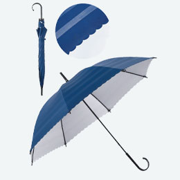 ノーブルボーダー・晴雨兼用長傘