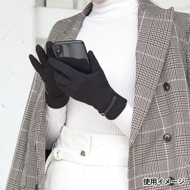 ヴィーナ スマホタッチグローブ（SNS-0600180）使用イメージ