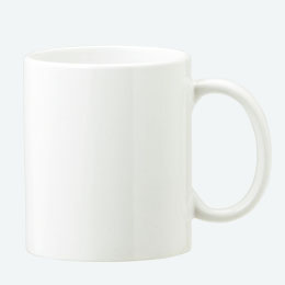 スタイリッシュマグカップ（ホワイト）
