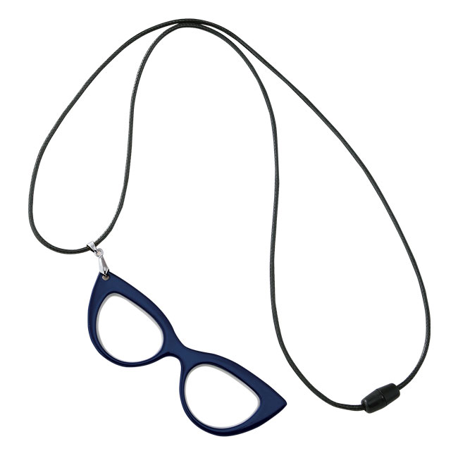 ネックストラップ付ポケットメガネ型ルーペ（ケース付）（SNS-0600386）本体