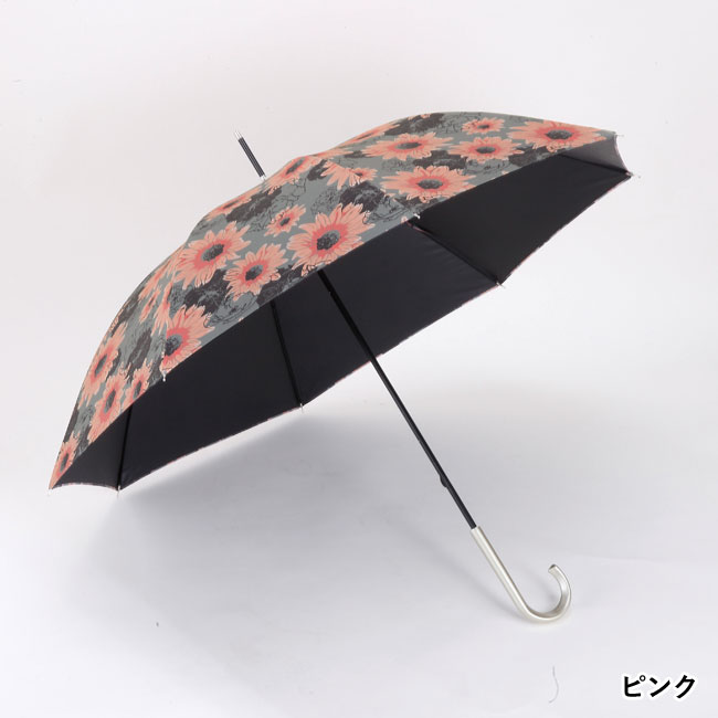 サンフラワー・晴雨兼用長傘（SNS-0600591）ピンク