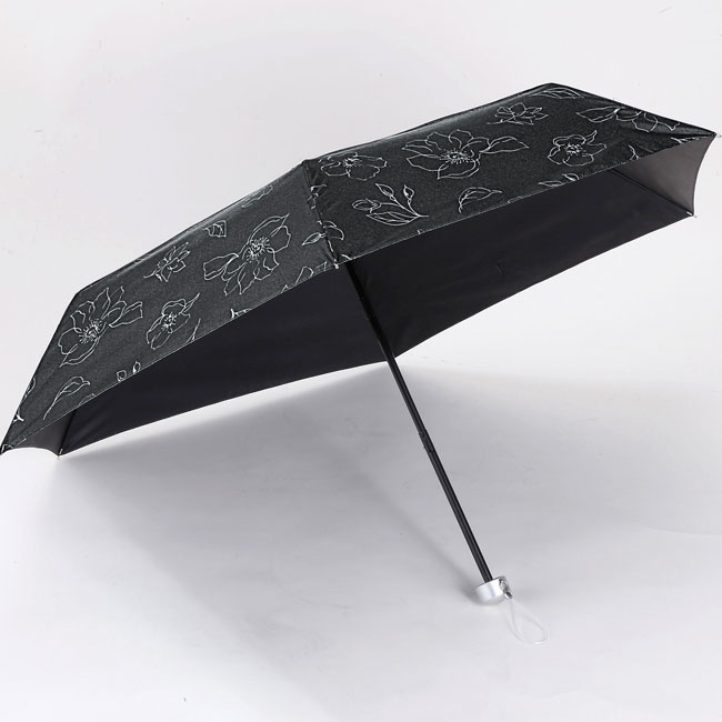 ラインフラワー・晴雨兼用折りたたみ傘（SNS-0600598）開時