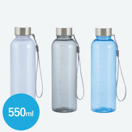 メモリ付きフロスティボトル550ml（ストラップ付き）