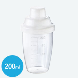 目盛り付きシェイカーボトル（200ml）