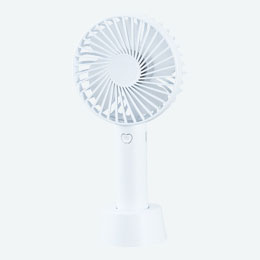 ストラップ付き2WAY充電式ハンディファン