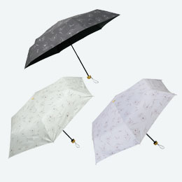 ディアフラワー 晴雨兼用折りたたみ傘