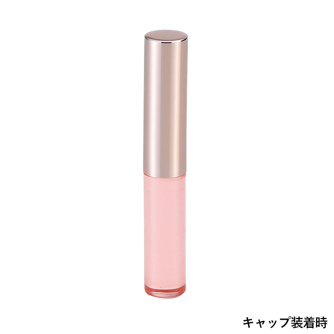 ソフトタッチ シリコンメイクブラシ（SNS-0601165）キャップ装着時