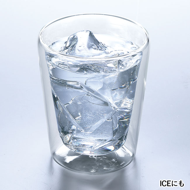 ダブルウォール耐熱タンブラーグラス（SNS-0601171）ICEにも